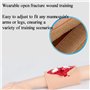 Kit de simulation de plaie, modèle de formation au conditionnement des plaies for fracture ouverte du tibia, modèle de traumatis