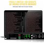 Processeur DSP multi-effets de réverbération numérique, égaliseur de processeur audio professionnel, traitement du signal 24 bit