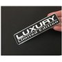 Luxury Limited Edition - Emblème autocollant pour voiture - Emblème Luxury Limited