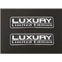 Luxury Limited Edition - Emblème autocollant pour voiture - Emblème Luxury Limited