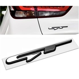 GT LINE Emblème 3D pour voiture Design arrière de coffre côté à côté