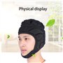 Casque de football professionnel rembourré doux et rembourré avec sangle de menton pour jeunes adultes