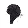 Casque de football professionnel rembourré doux et rembourré avec sangle de menton pour jeunes adultes