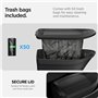 Spigen Tesla Model Y (~2025) Poubelle Voiture avec 50 Sacs, Mini Poubelle pour Rangement dans la Portière Avant, [Design peu enc