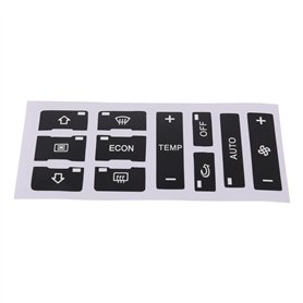 Compatible avec Audi A2/A3 8L A/C AS/TP Audi A4 B6 B7 Kit de réparation de boutons Fix autocollants de voiture Autocollant de ré