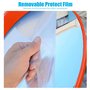 Miroir de signalisation Flexible Convexe - Miroir de sécurité de Circulation Convexe pour allées, entrepôts, garages et Bureaux 