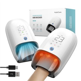 HubiCare Appareil de massage pour les mains avec chaleur et refroidissement