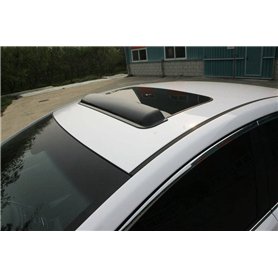 AUTO CLOVER Déflecteur de vent universel pour toit ouvrant - Pare-pluie - Taille L - 93 cm