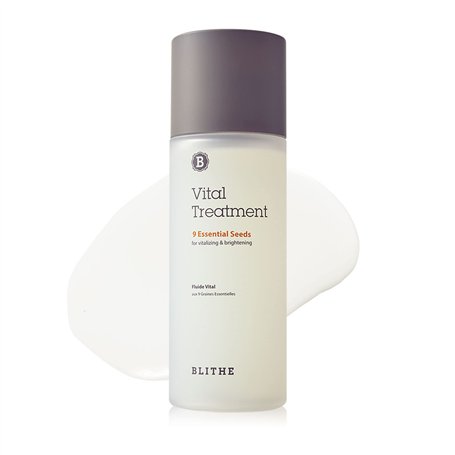 BLITHE traitement vital 9 graines essentielles toner essence avec Niacinamide - Tonique éclaircissant pour le visage au thé vert