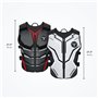 bHaptics TactSuit Air Gilet Aptique avec 16 Moteurs, 12 Heures d'Autonomie Compatible Meta Quest et PS VR2