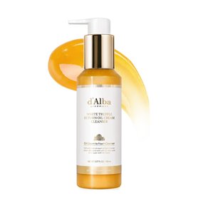 d'alba Piedmont Crème nettoyante à l'huile de retour de truffe blanche italienne