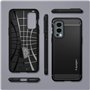 Spigen Rugged Armor Coque Compatible avec OnePlus Nord 2 5G - Noir Mat