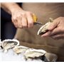 outil de qualité commerciale avec poignée ergonomique et poignée en bois