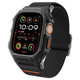 Spigen Lite Fit Pro Coque et Bracelet pour Apple Watch Ultra 2 (2023) / Ultra (2022) 49mm - Noir Mat