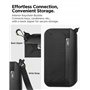 Spigen Life Klasden Pochette pour Passeport avec Blocage RFID et pin pour Carte SIM Organisateur de Voyage pour la Famille Poche