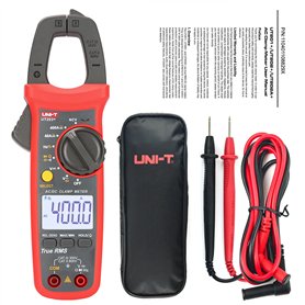 UNI-T UT203+ Pince ampèremétrique numérique AC/DC Gamme automatique de courant True RMS Max/Min Multimètre de rétroéclairage