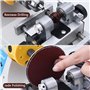 richigblosmum Machine De Meulage De Polissage De Pierres Précieuses, Scie Lapidaire à Bijoux 0-10000Tr/Min, pour Machine De Poli