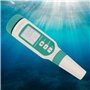 Compteur de Salinité Testeur Numérique avec Écran LCD Test pour les Tests de Réservoirs Marins Saumâtres d'eau Salée Precisionme