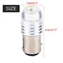 EBTOOLS 2pcs feux de freinage arrière, 3W 12V 1157 2357 stroboscopique clignotant ampoules de projecteur LED arrêt de voiture