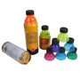 6pcs / Set Réutilisable Snap on Cannette Bouteille De Bière Caps Distributeur D' Couvercle De Protection Caches Soda Saver Cap p