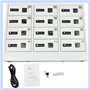 YLANMEI Armoire de Chargement pour Smartphone, Stations de Chargement USB pour téléphones Portables, casier pour téléphone Porta