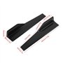 2 pièces Jupes latérales à Bascule s'adapte aux véhicules universels Noir extérieur côté extérieur Ligne inférieure Extensions P
