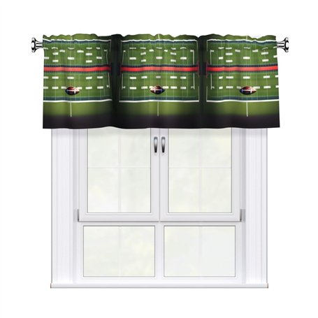 Cantonnière avec passe-tringle pour cuisine