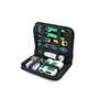 SANMONK Kit d'outils de réparation réseau, outil de sertissage, testeur de câble, connecteurs, pince à sertir d'Outil Approprié 