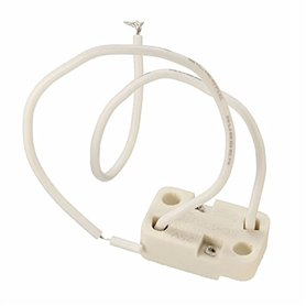MASUNN Mr16/Gu 5.3 Douille Ampoule LED Lampe Halogène Porte-Lumière Connecteur De Fil en Céramique