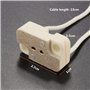 MASUNN Mr16/Gu 5.3 Douille Ampoule LED Lampe Halogène Porte-Lumière Connecteur De Fil en Céramique