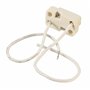 MASUNN Mr16/Gu 5.3 Douille Ampoule LED Lampe Halogène Porte-Lumière Connecteur De Fil en Céramique