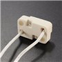 MASUNN Mr16/Gu 5.3 Douille Ampoule LED Lampe Halogène Porte-Lumière Connecteur De Fil en Céramique