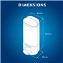Croydex Euro Distributeur de savon simple Chrome
