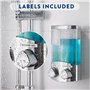 Croydex Euro Distributeur de savon simple Chrome