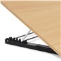 Liquidraw – Chevalet de bureau A2 pour artistes avec 5 angles réglables, clips de planche à dessin attachés