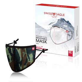 SWISS EAGLE Masque Respiratoire Léger Multicouche Avec Technologie Anti-Pollution