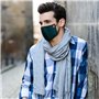 SWISS EAGLE Masque Respiratoire Léger Multicouche Avec Technologie Anti-Pollution, Super Respirant, Réutilisable Et Lavable (Lot