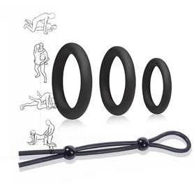 Arme secrète en silicone Pènè Rịngs pour hommes