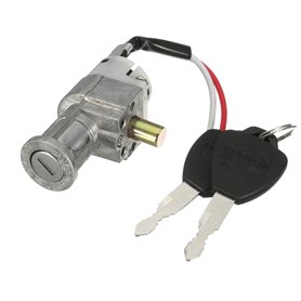 MOMOALA cylindre Batterie Chager Mini Lock avec 2 Clés pour Moto Scooter Électrique Vélo E-Bike