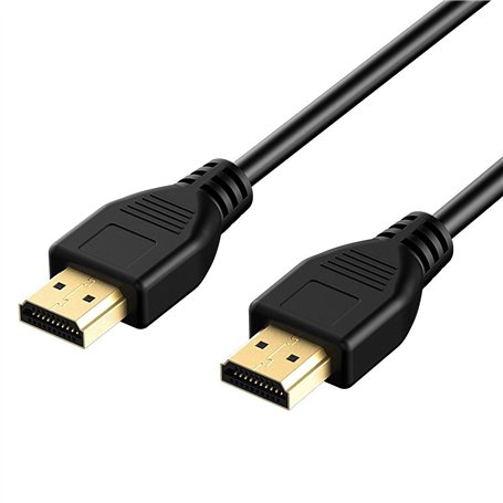 Câble HDMI 1.8 m haute vitesse vers TV