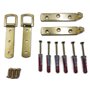 Kit de suspension pour grande et lourde photo ou miroir – pour murs solides et plâtre – jusqu'à 25 kg