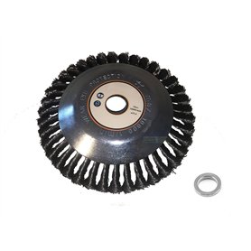 Brosse professionnelle 200 mm pour débroussailleuse Echo Fuxtec GartenXL Güde Kawasaki KnappWulf