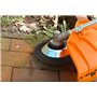 Brosse professionnelle 200 mm pour débroussailleuse Echo Fuxtec GartenXL Güde Kawasaki KnappWulf