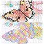 XDEGHUANGSS Kit Complet de Broderie Point de Croix – Canevas Pré-Imprimé 11ct, 40x50 cm, DIY pour Débutants, Design Moderne et C