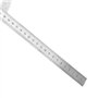 Détecteur d'angle d'acier inoxydable de 200 * 300mm, jauge d'angle rotatoire de rapporteur de 0-180 degrés