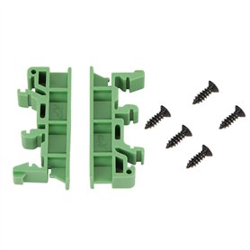 10 Ensembles Support de Carte PCB Adaptateur de Rail DIN C45 35mm PCB Circuit imprimé Support de Support de Support