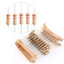 Kit de résistances 1000pcs Résistances à Couche de Carbone 1/2 Watt 1-10M Ohm 100 valeurs Résistance Assorties 5% Résistances de