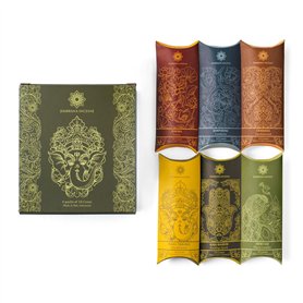 Jembrana Incense - Cônes d'encens Jembrana - Mélangez 6 parfums (60 cônes au Total)