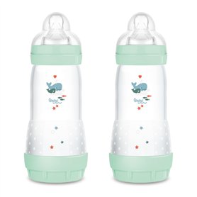 MAM Easy Start Lot de 2 biberons anti-coliques avec tétine en silicone SkinSoftTM