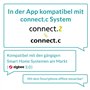 Eglo connect.z Ampoule LED E27 connectée, G125, ZigBee, contrôlable par appli et commande vocale, dimmable, blanc chaud - froid,